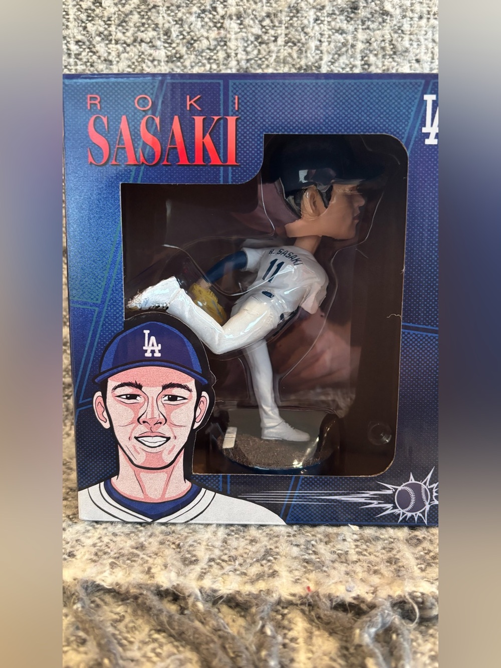 Los Angeles Dodgers 2026 SGA Roki Sasaki Bobblehead NEW